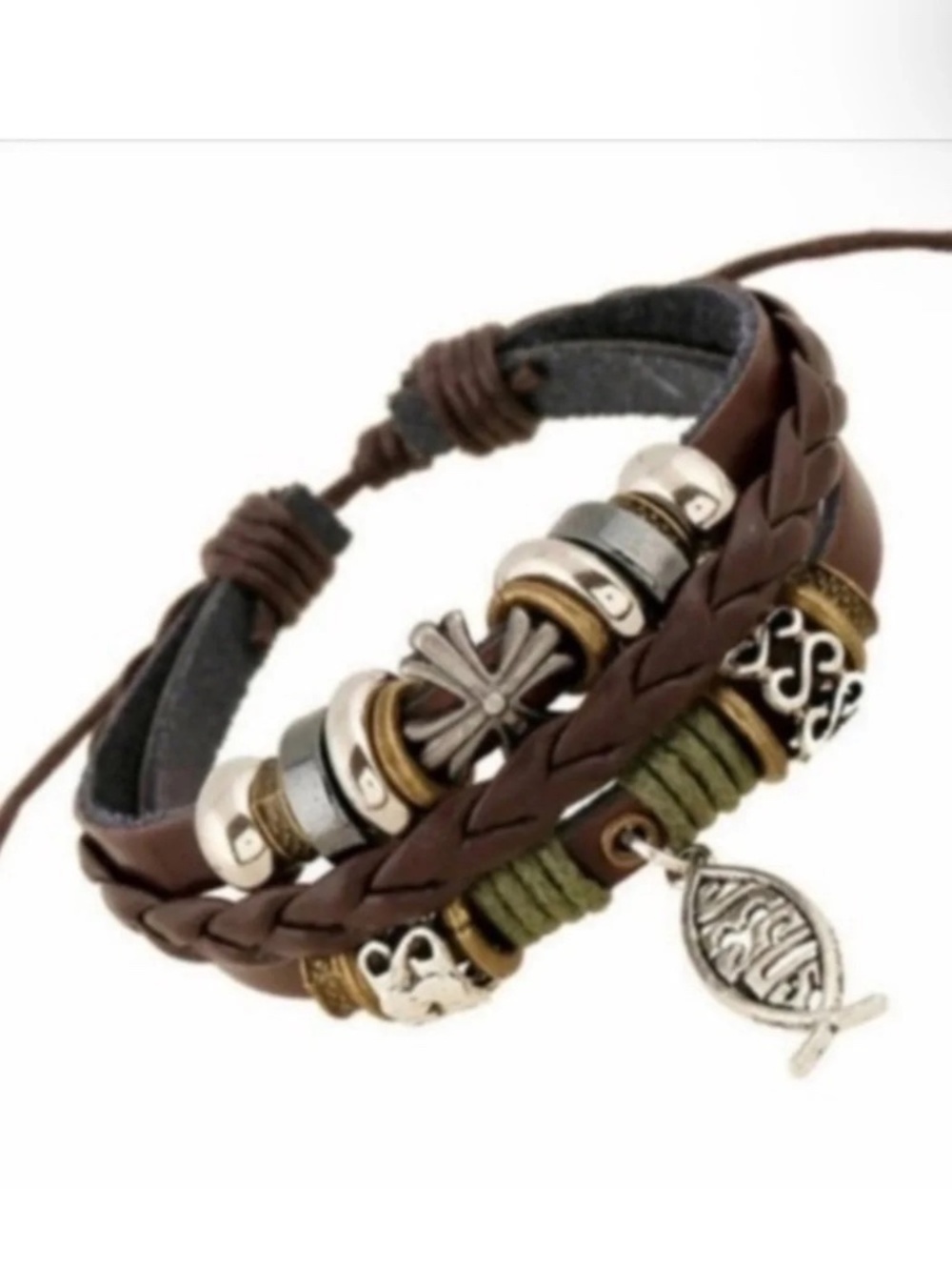 Religious Jesus Bracelet Charm Brand New